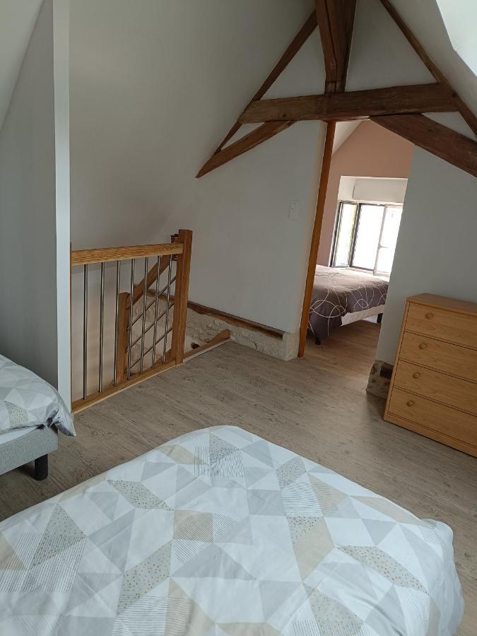 Gite De La Grand Maison Le Noyer Seigy Bagian luar foto