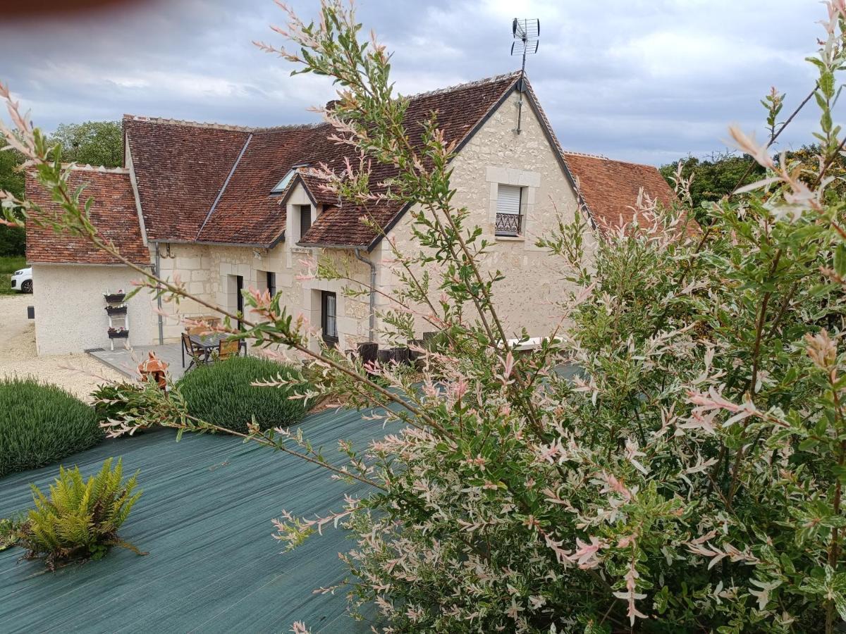 Gite De La Grand Maison Le Noyer Seigy Bagian luar foto